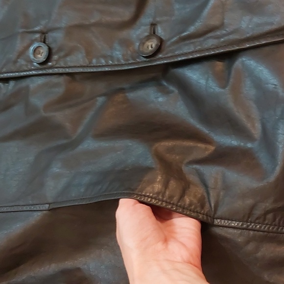 Guess leather vintage men jacket size L - Picture 5 of 12